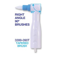  Premium Plus Disposable Prophy Angle Brushes Latex-Free (100 pcs) - Tapered, 90°